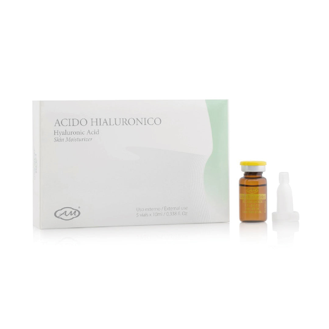 Ácido Hialurónico (Caja 5 Viales x 10 ml c/u.)