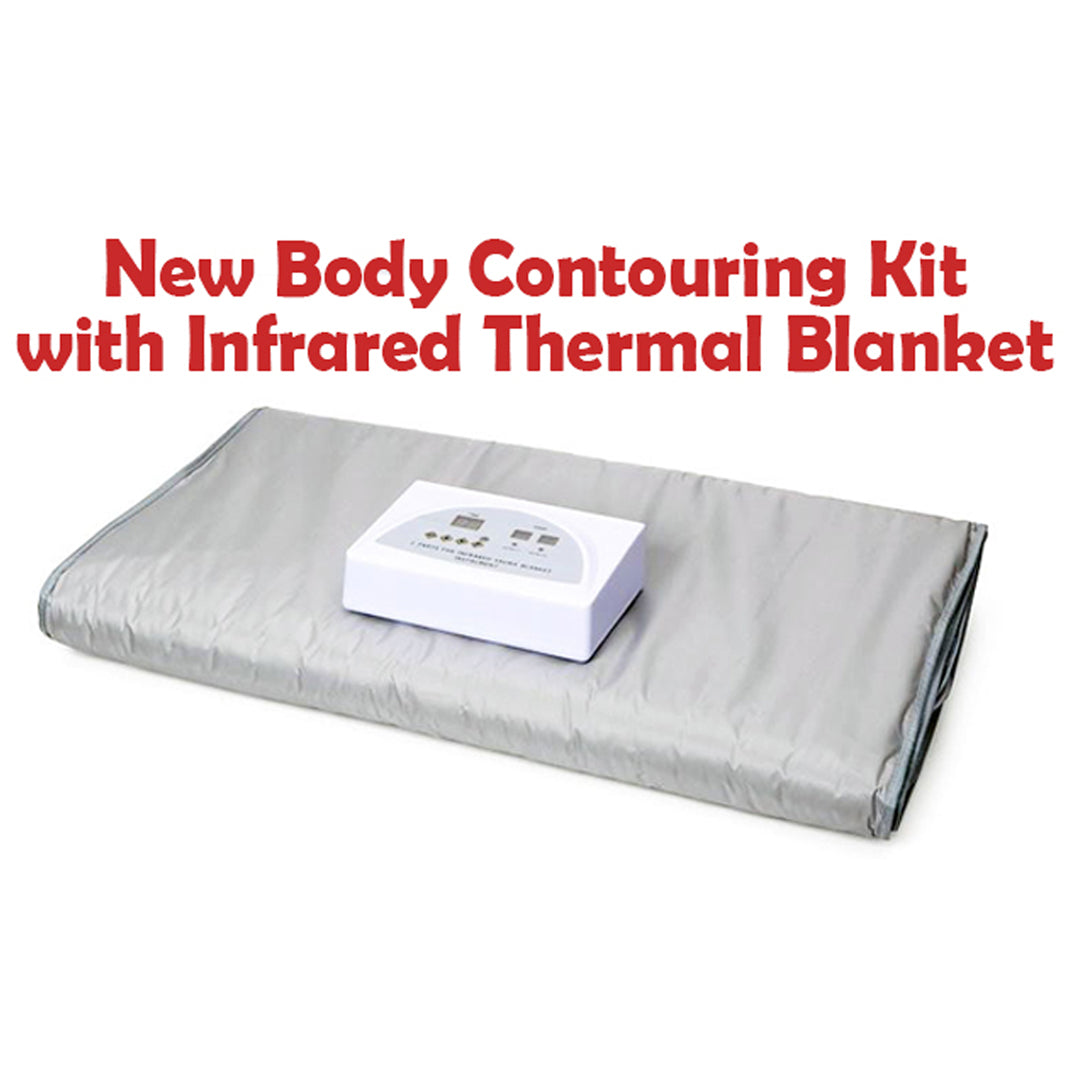 NEW Body Contouring KIT with Professional Infrared Sauna Thermal Blanket