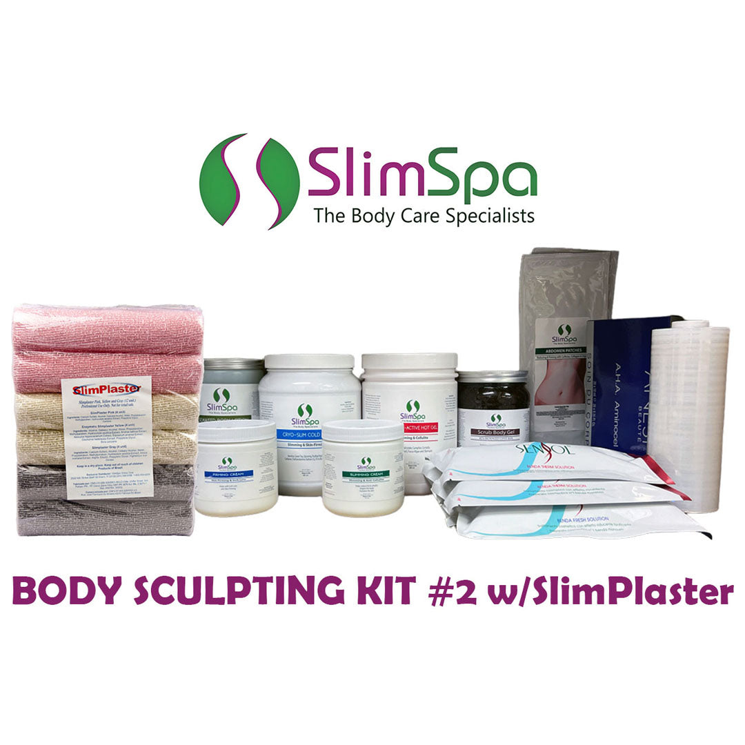 KIT PROFESIONAL DE ESCULTURA CORPORAL N.º 2 (con SlimPlaster)