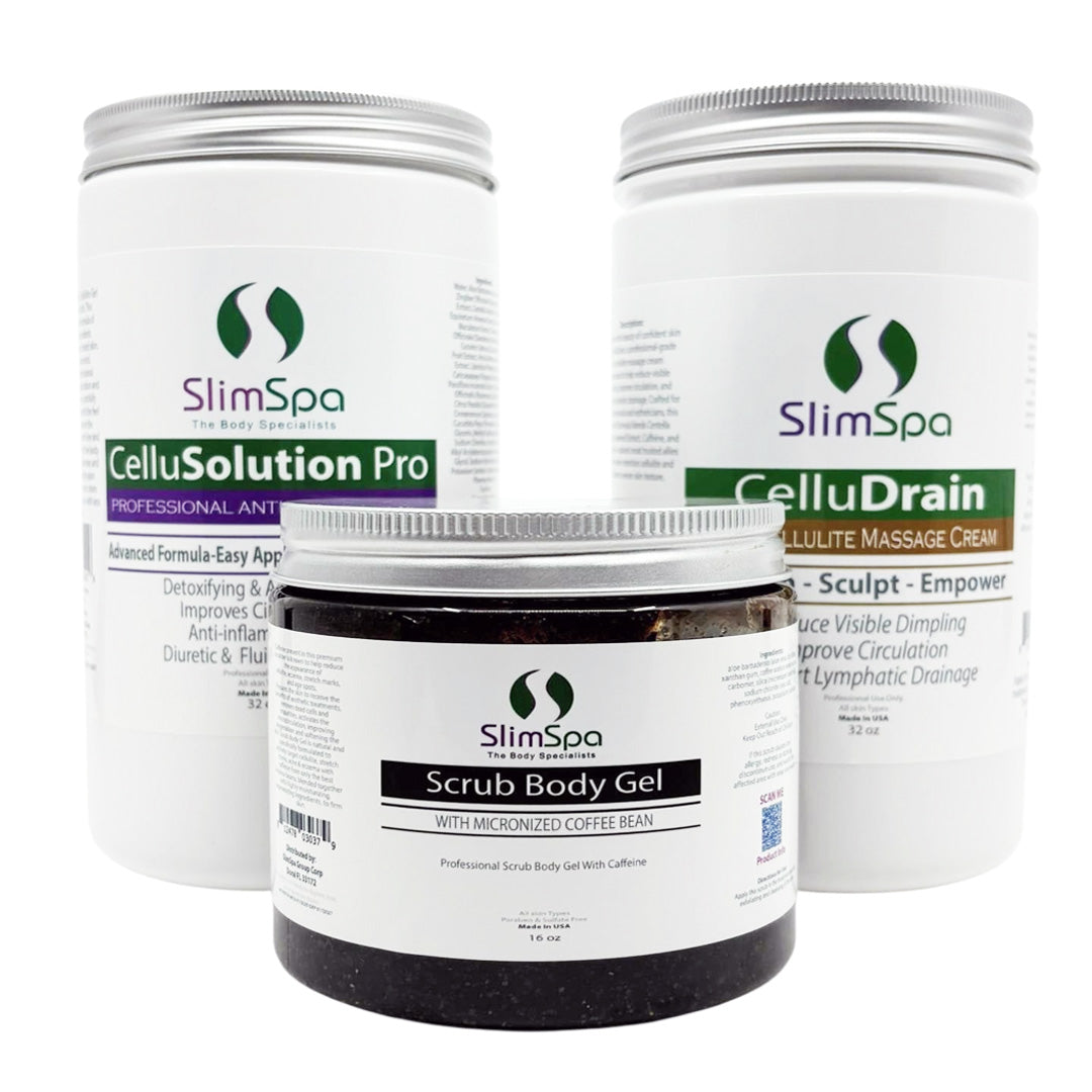 Trío Pro para eliminar la celulitis
