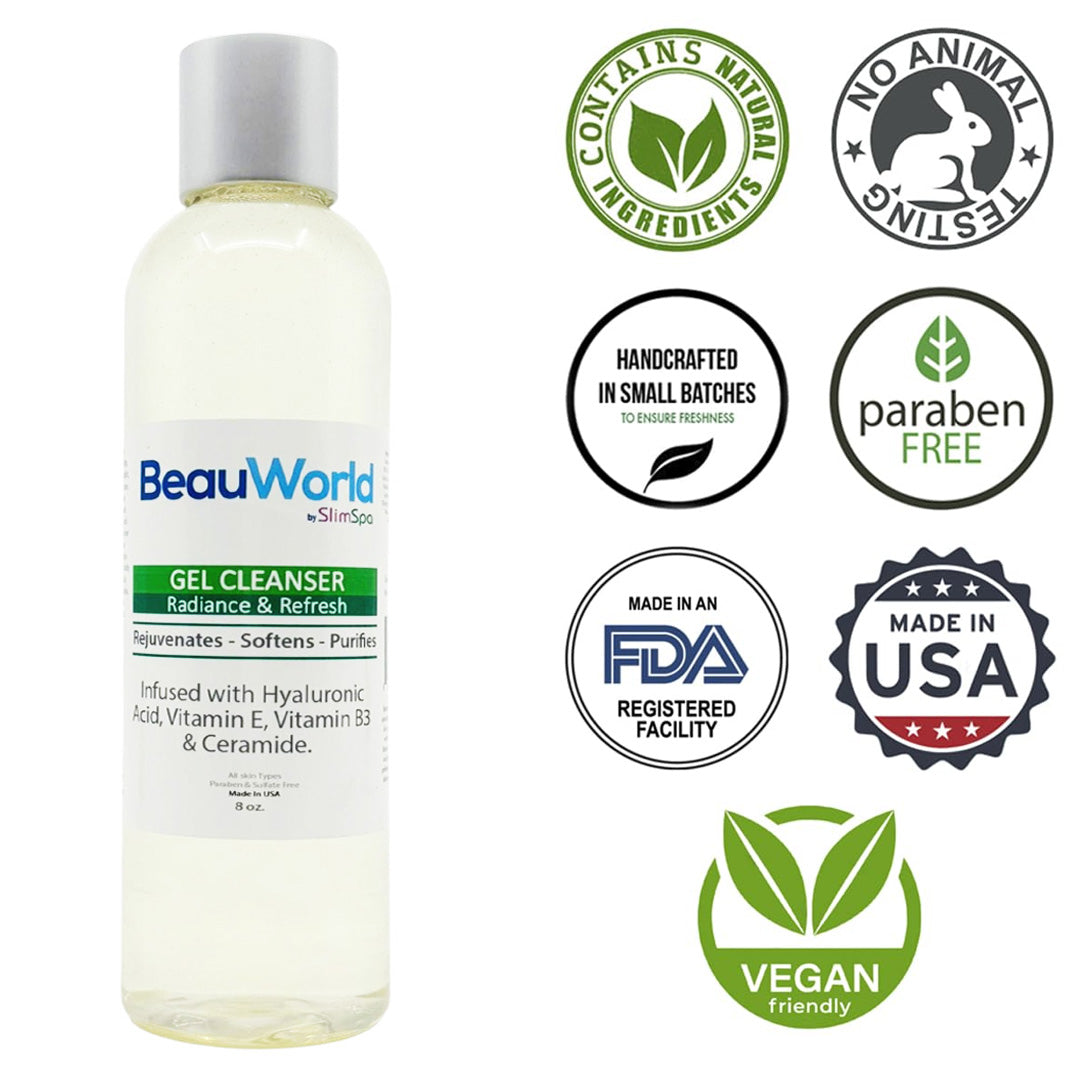 Radiance Refresh Gel Cleanser 8 oz.