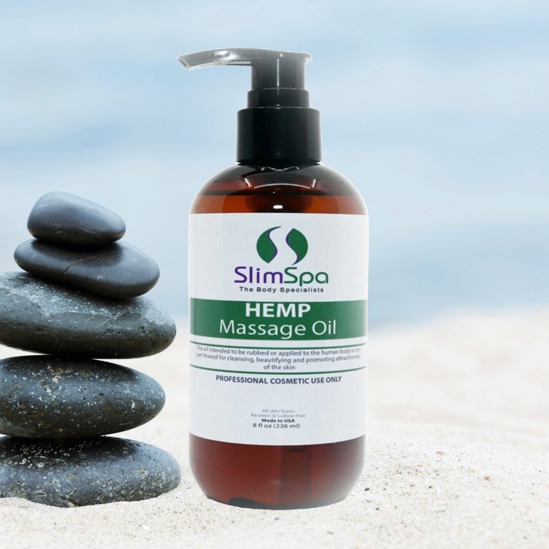 HEMP Massage Body Oil 8oz