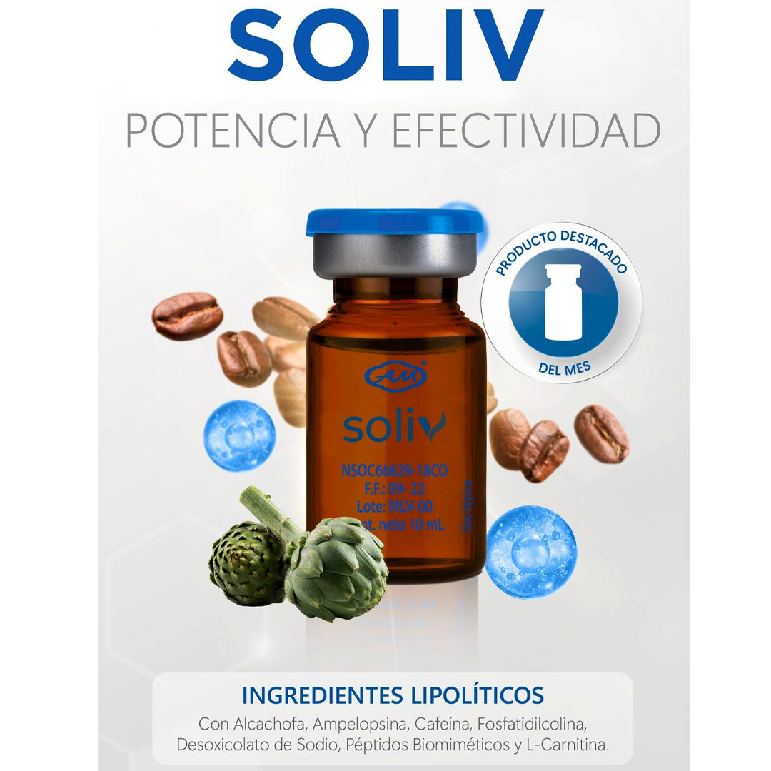 SOLIV (former MESSOLIPO) 5 Vials x 10 ml