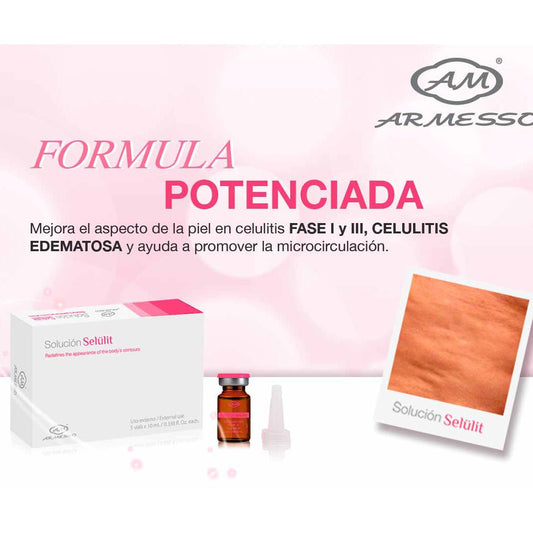 ACL SELULIT vials label detail — Centella Asiatica + Caffeine + Artichoke Extract anti-cellulite protocol | SlimSpa