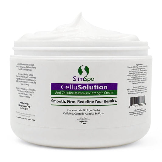 CelluSolution Anti - Cellulite Cream 8oz - SlimSpaOnline