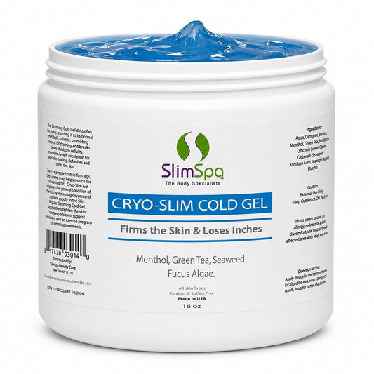 Cryo-Slim Cold Gel 16oz – Professional Cryotherapy for Body Contouring & Firming - SlimSpaOnline