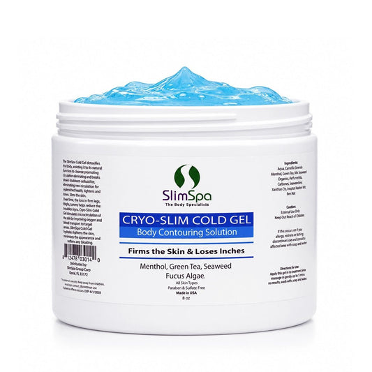 Cryo-Slim Cold Gel - Professional Cryotherapy Body Contouring Gel (8 oz) - SlimSpaOnline