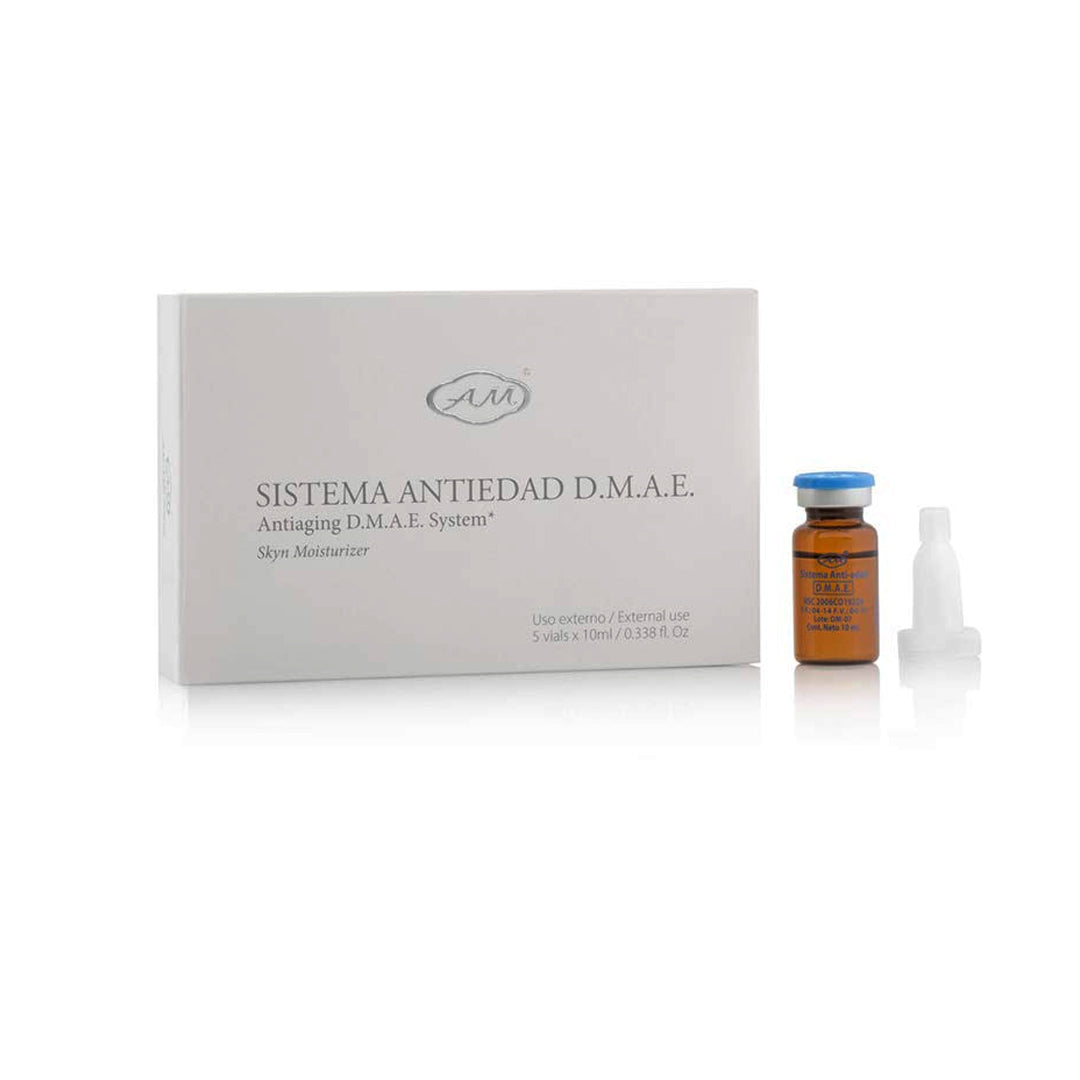 DMAE antienvejecimiento (5 viales de 10 ml cada uno)
