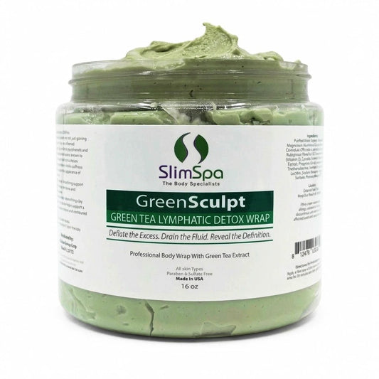 GreenSculpt™ Green Tea Lymphatic Detox Wrap 16 oz - SlimSpaOnline