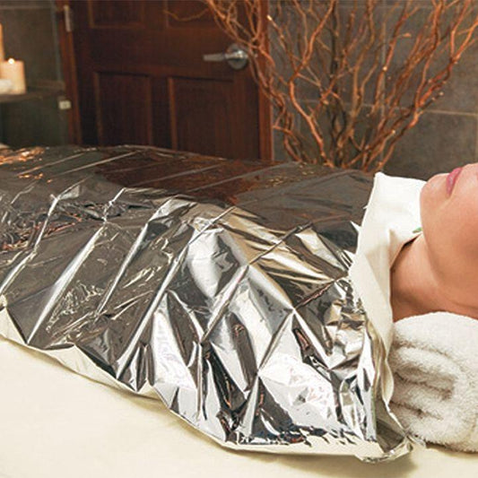 Mylar Foil Thermal Sheets 7x6 Professional Body Wrap | Spa Supplies - SlimSpaOnline