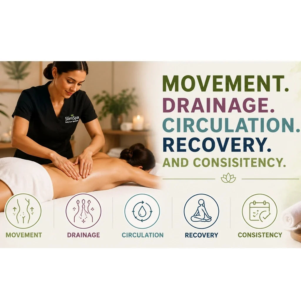 Body contouring finishing strategy with lymphatic drainage – SlimSpa professional protocol