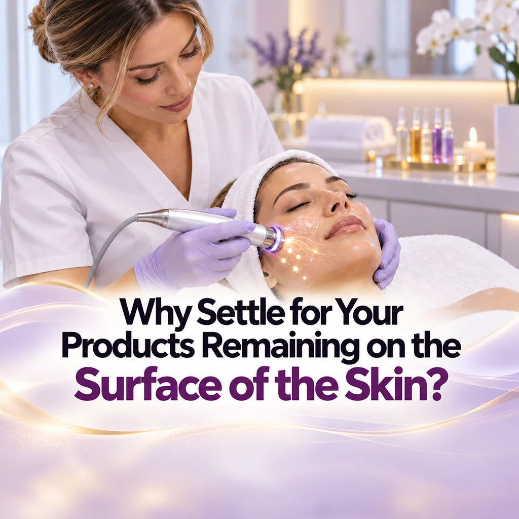 Why Settle for Your Products Remaining on the Surface of the Skin? 5 Technologies to go deeper, and get 3X RESULTS ✅
