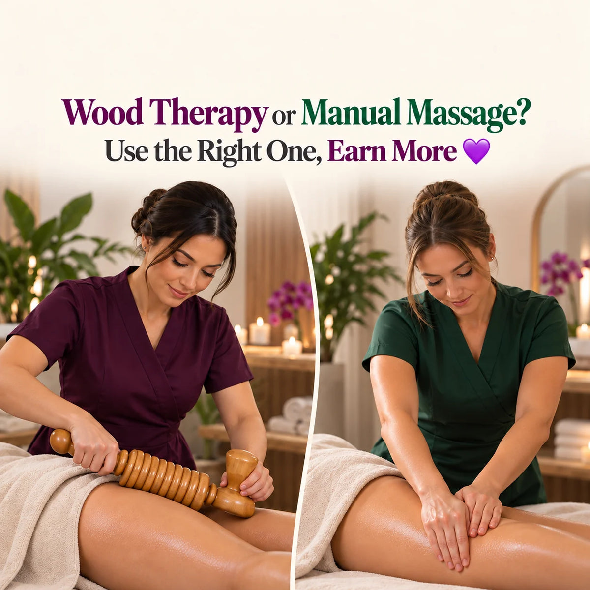 Wood Therapy vs. Manual Massage: When to Use Each for Better Body Treatment Results