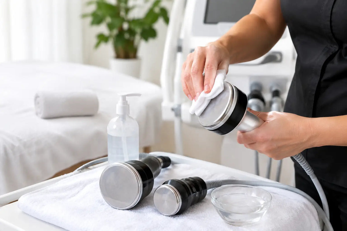 How to Sanitize Cavitation Equipment Safely