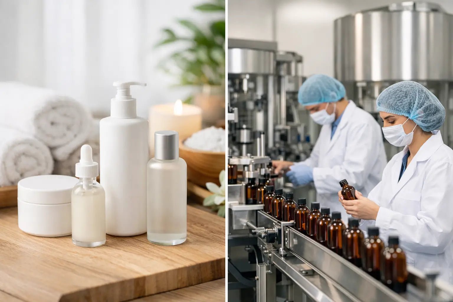 Private Label Versus Contract Manufacturing Compared - SlimSpaOnline