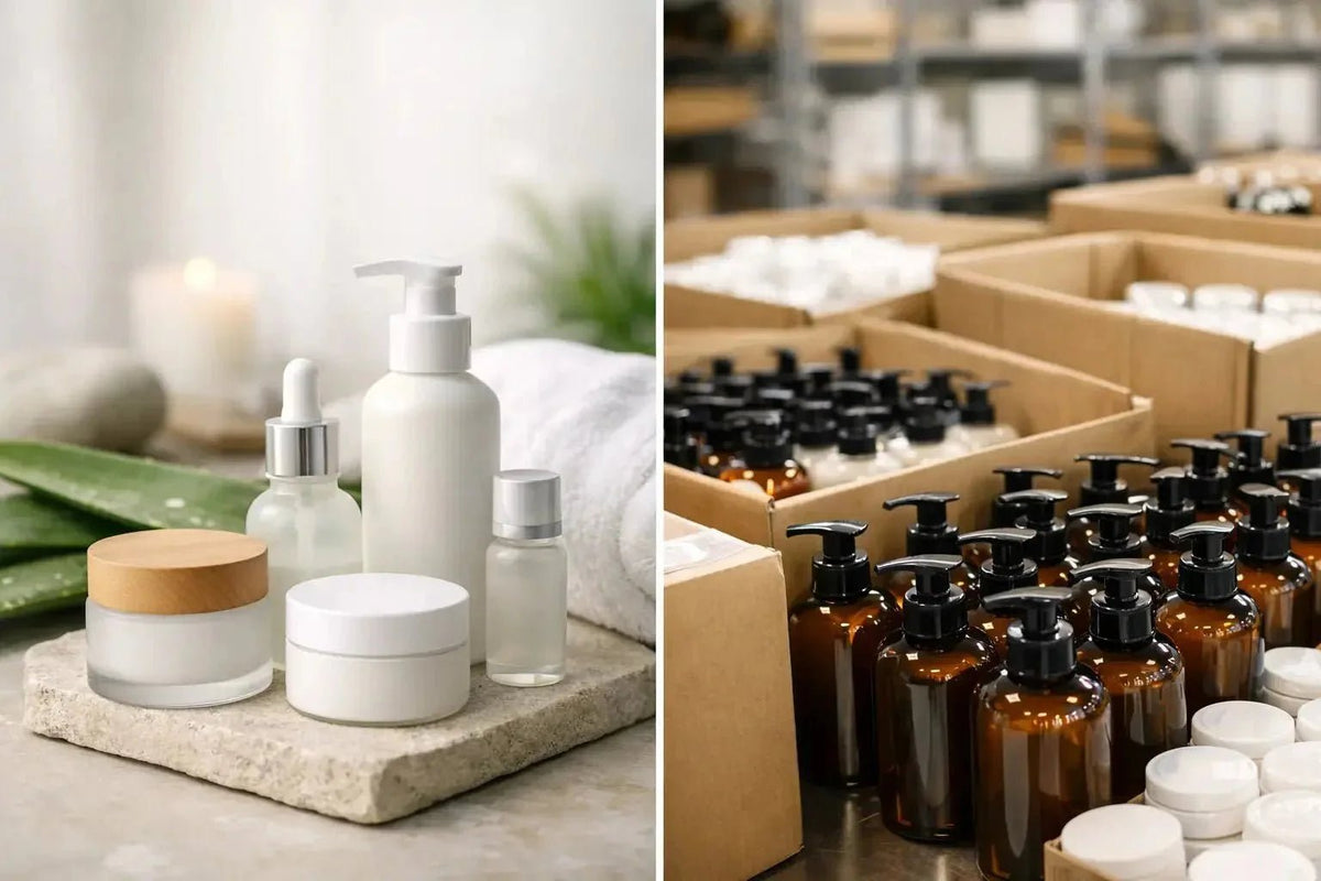 Private Label vs Wholesale Skincare - SlimSpaOnline