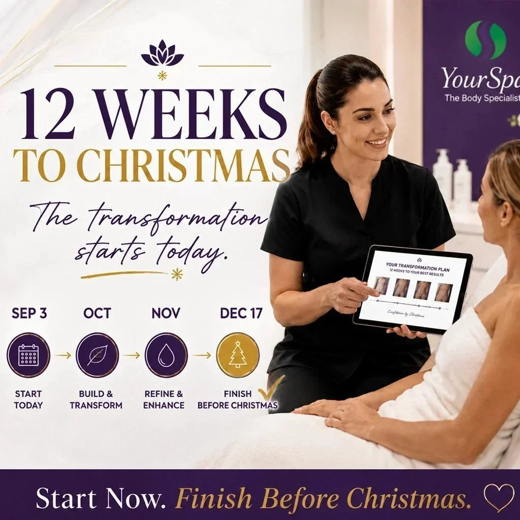 Starts Today: Your 12-Week Christmas Spa Strategy 🎄What you do this week could determine how full your calendar is through December. - SlimSpaOnline