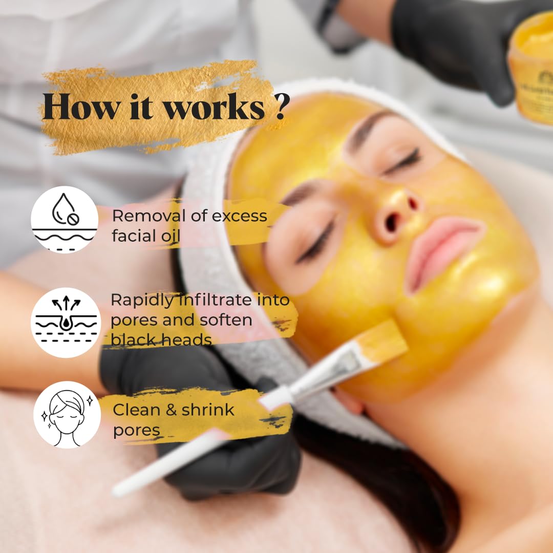 Gold & Pearl Peel-Off Mask 20 oz.