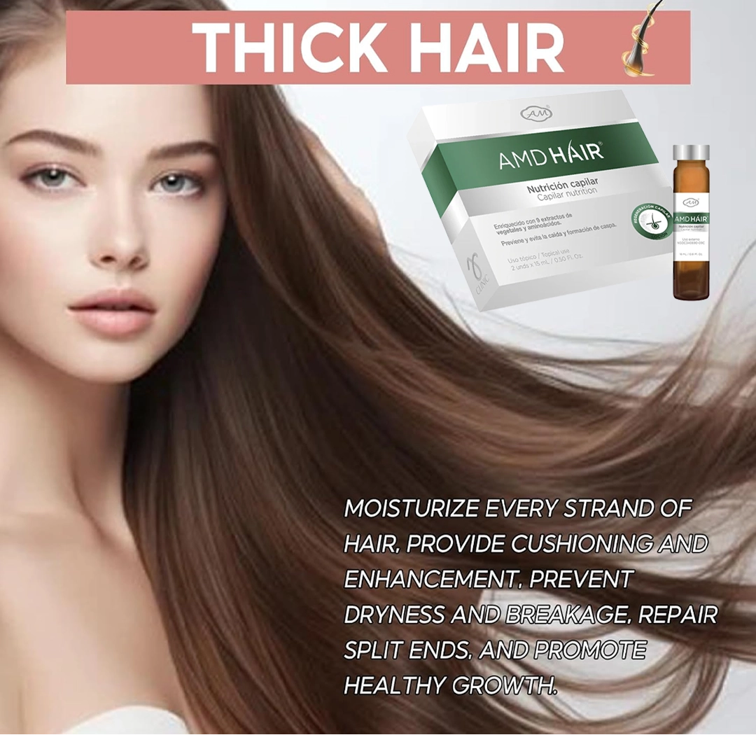 LOCIÓN CAPILAR AMD HAIR (2 ampollas de 15 ml cada una)