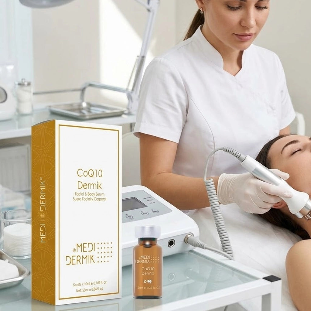 CoQ10 Serum — Professional Cellular Renewal, Elasticity & Antioxidant Treatment for Estheticians, 5x10ml