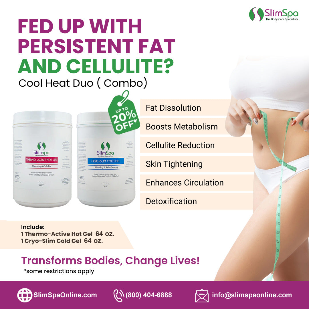 Thermo-Cryo Gel Combo (2×64oz) - Dual Thermal Body Sculpting