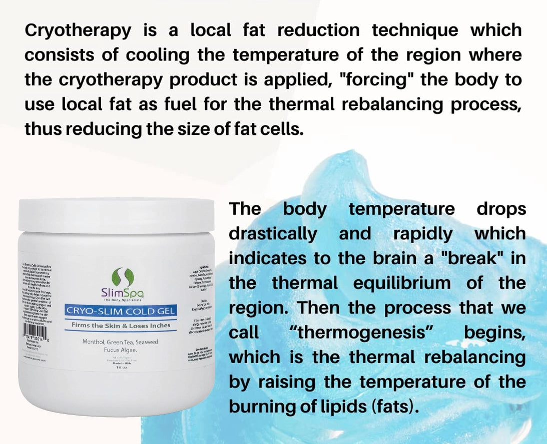 Gel frío Cryo-Slim de 16 oz