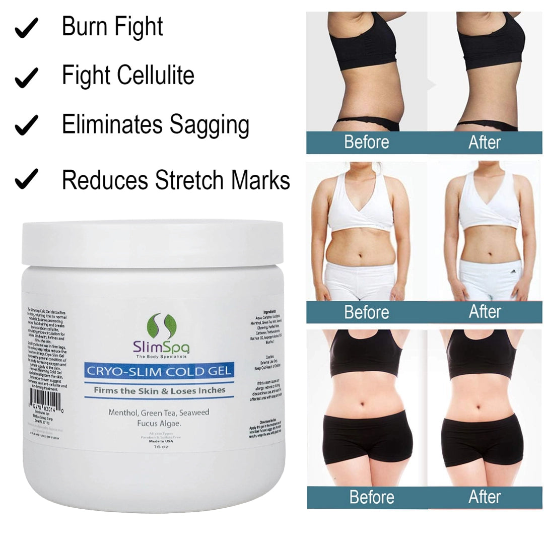 Gel frío Cryo-Slim de 16 oz