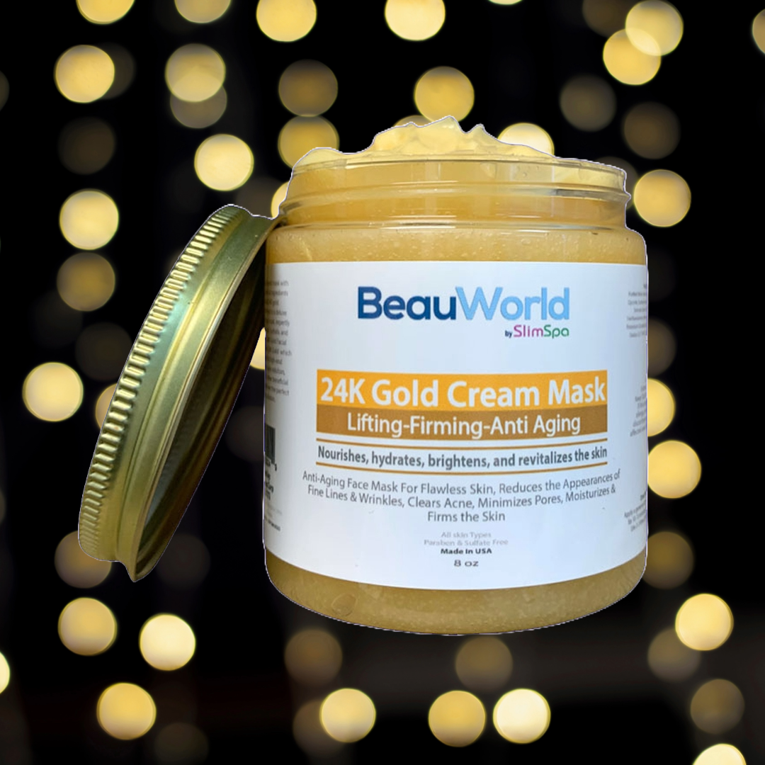 24K GOLD Facial Cream MASK 8oz.