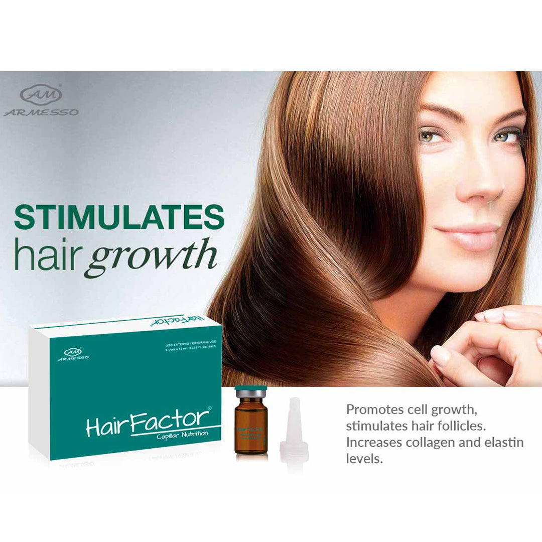 HAIR FACTOR (5 Vials x 10 ml ea.)