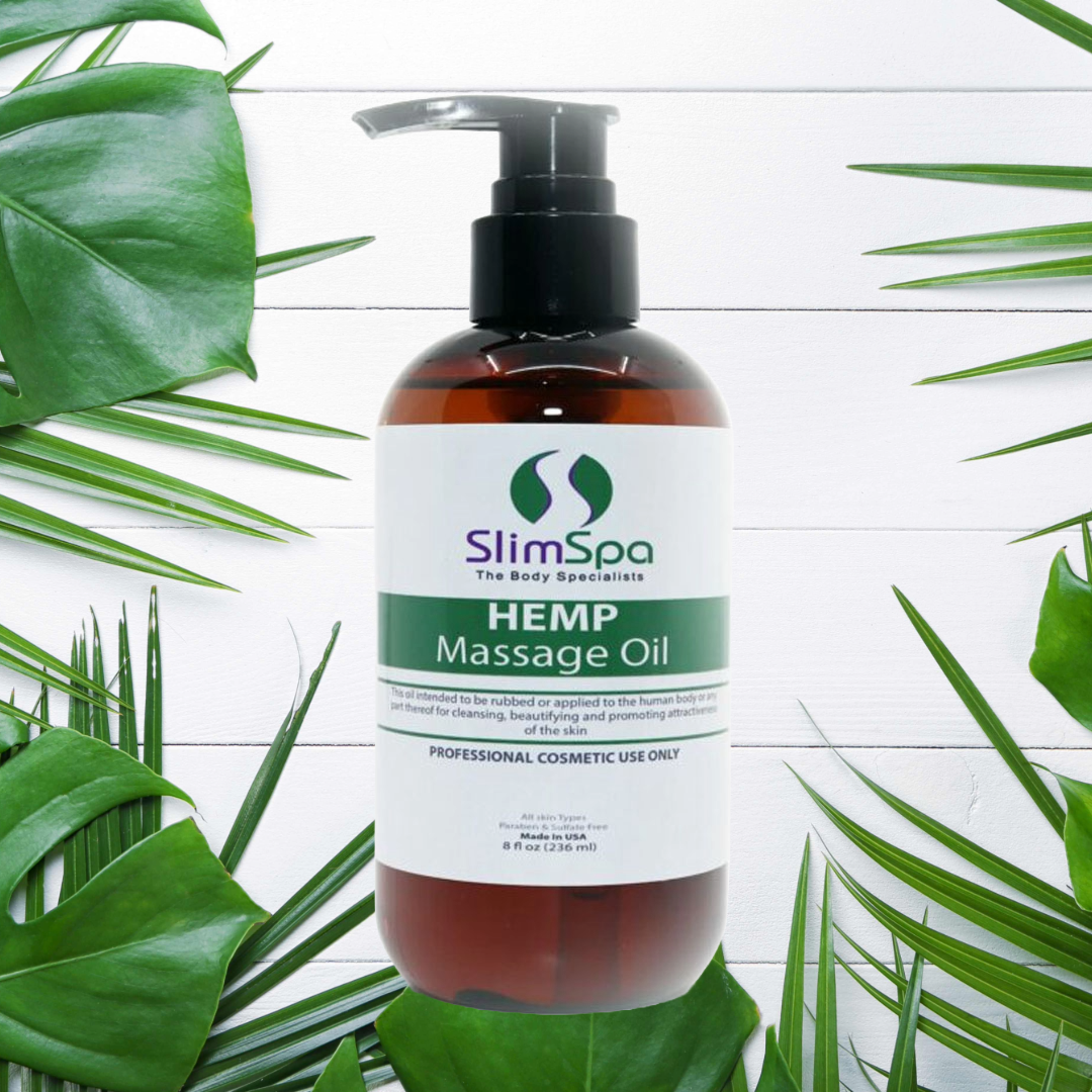 HEMP Massage Body Oil 8oz