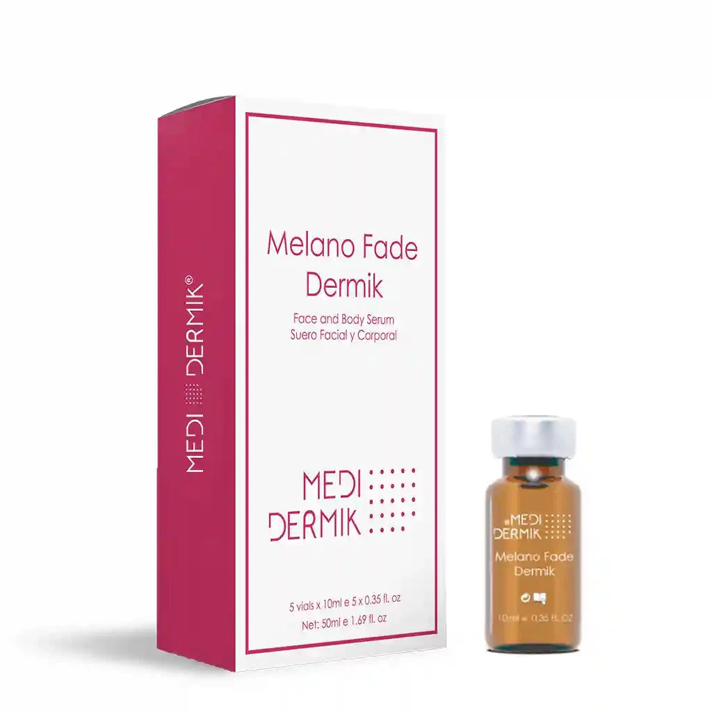 Melano Fade Serum — Professional Tranexamic Acid & Vitamin C Brightening Treatment for Estheticians, 5x10ml