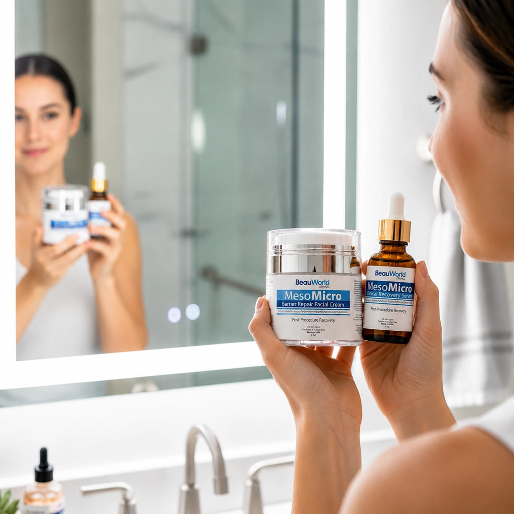 MesoMicro Post-Procedure Power Duo – Professional 2-Phase Clinical Recovery Bundle