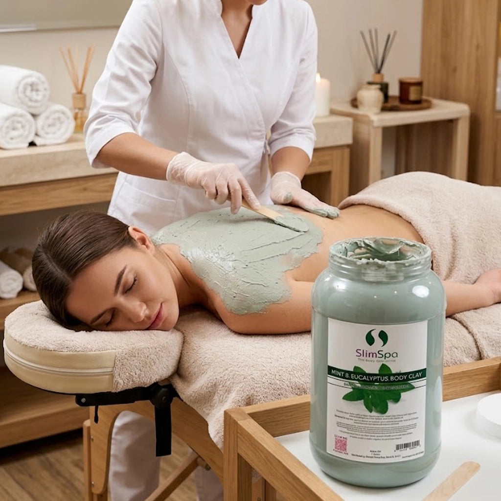 Body Clay Mask - Professional Detox & Inch Loss Treatment (1 Gallon)
