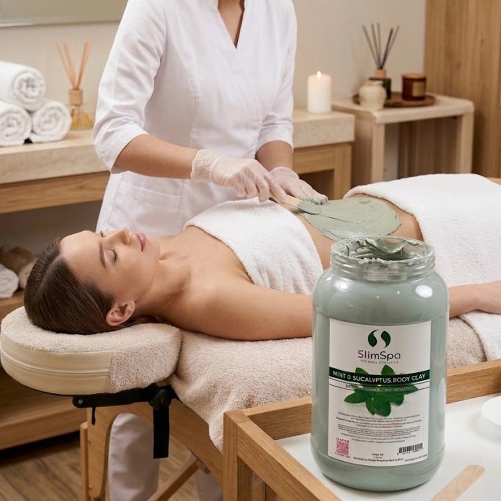 Body Clay Mask - Professional Detox & Inch Loss Treatment (1 Gallon)