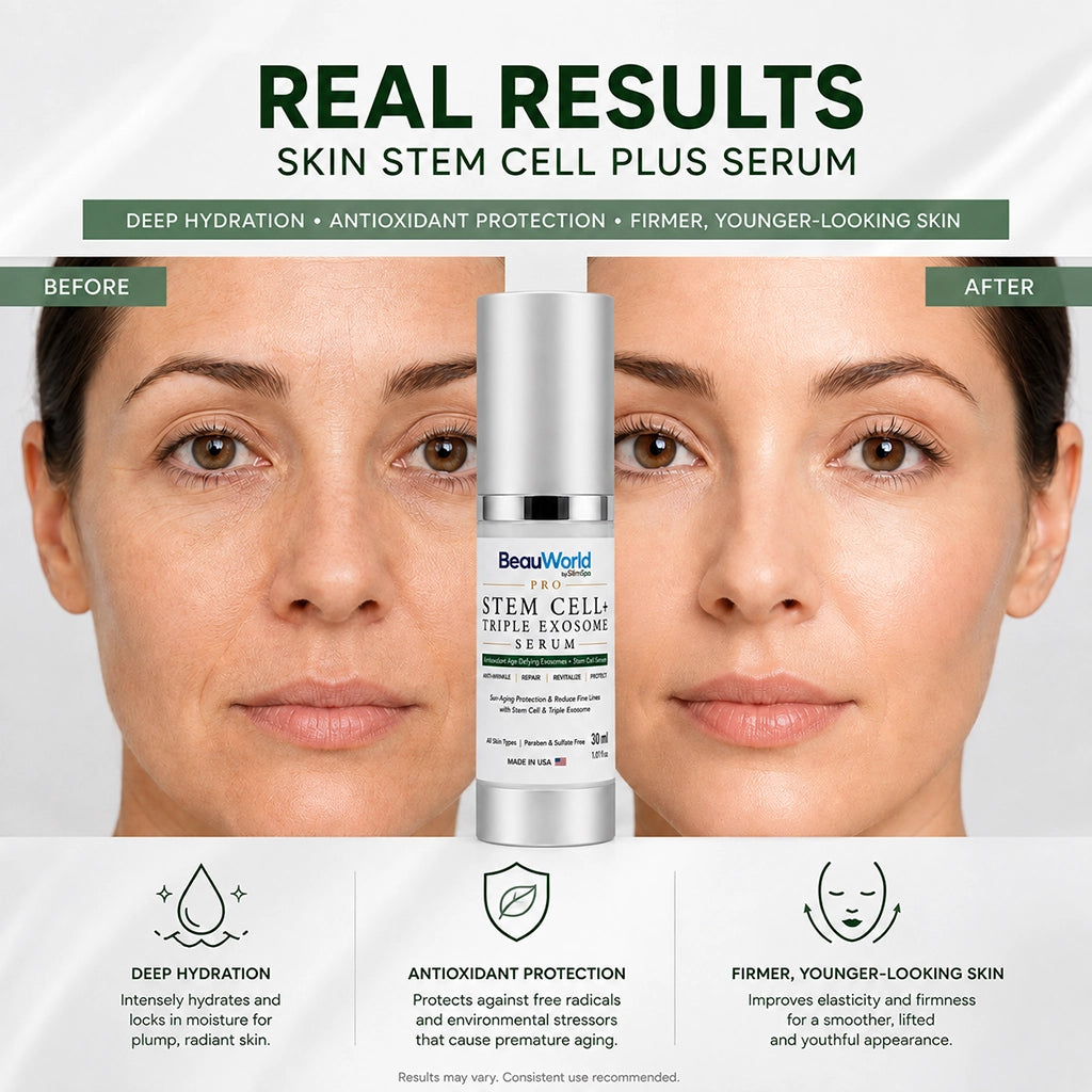 Pro Stem Cell+ Triple Exosome Serum 30ml – Professional Cellular Regeneration Treatment
