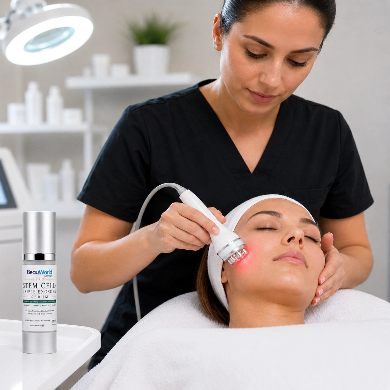 Pro Stem Cell+ Triple Exosome Serum 30ml – Professional Cellular Regeneration Treatment