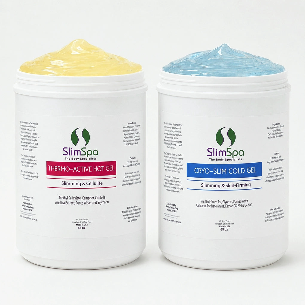 Dual Thermal Gel Combo 2×64oz – 48 Treatments at $2