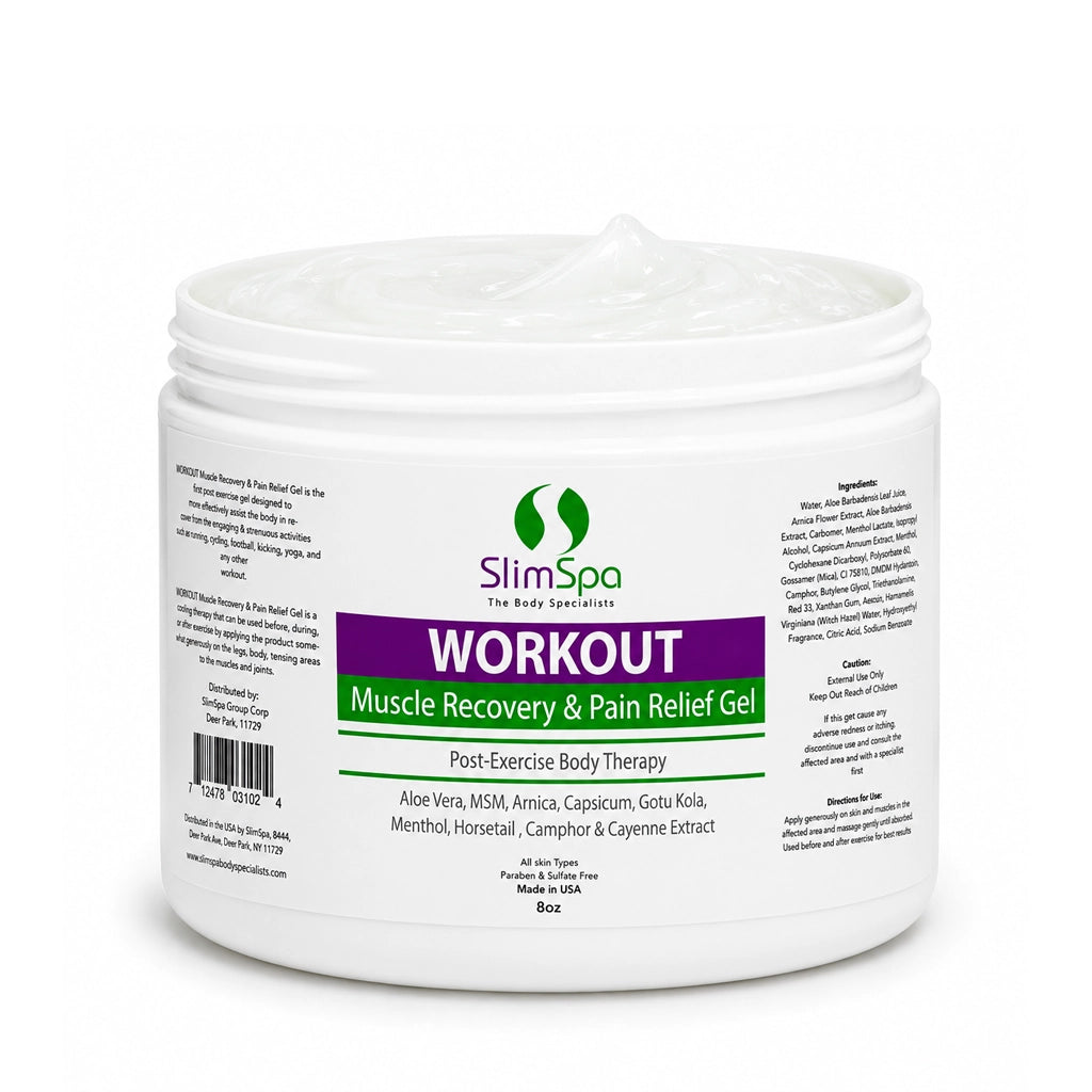Workout Muscle Recovery & Pain Relief Gel 8oz – Professional Sports Therapy & Post-Workout Relief