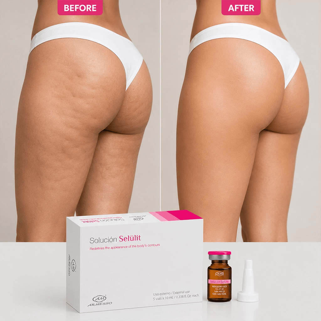 ACL SELULIT Anti-Cellulite Mesotherapy Vials – Professional Lipolysis, Inch Loss & Skin Smoothing (Centella · Caffeine · Artichoke, 5x10ml) - SlimSpaOnline
