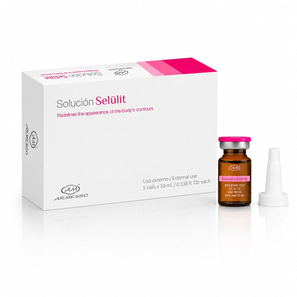 ACL SELULIT Anti-Cellulite Mesotherapy Vials – Professional Lipolysis, Inch Loss & Skin Smoothing (Centella · Caffeine · Artichoke, 5x10ml) - SlimSpaOnline