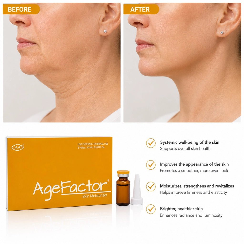 Age Factor EGF Anti-Aging Vials – Professional Cellular Regeneration & Wrinkle Reduction (5x10ml) - SlimSpaOnline