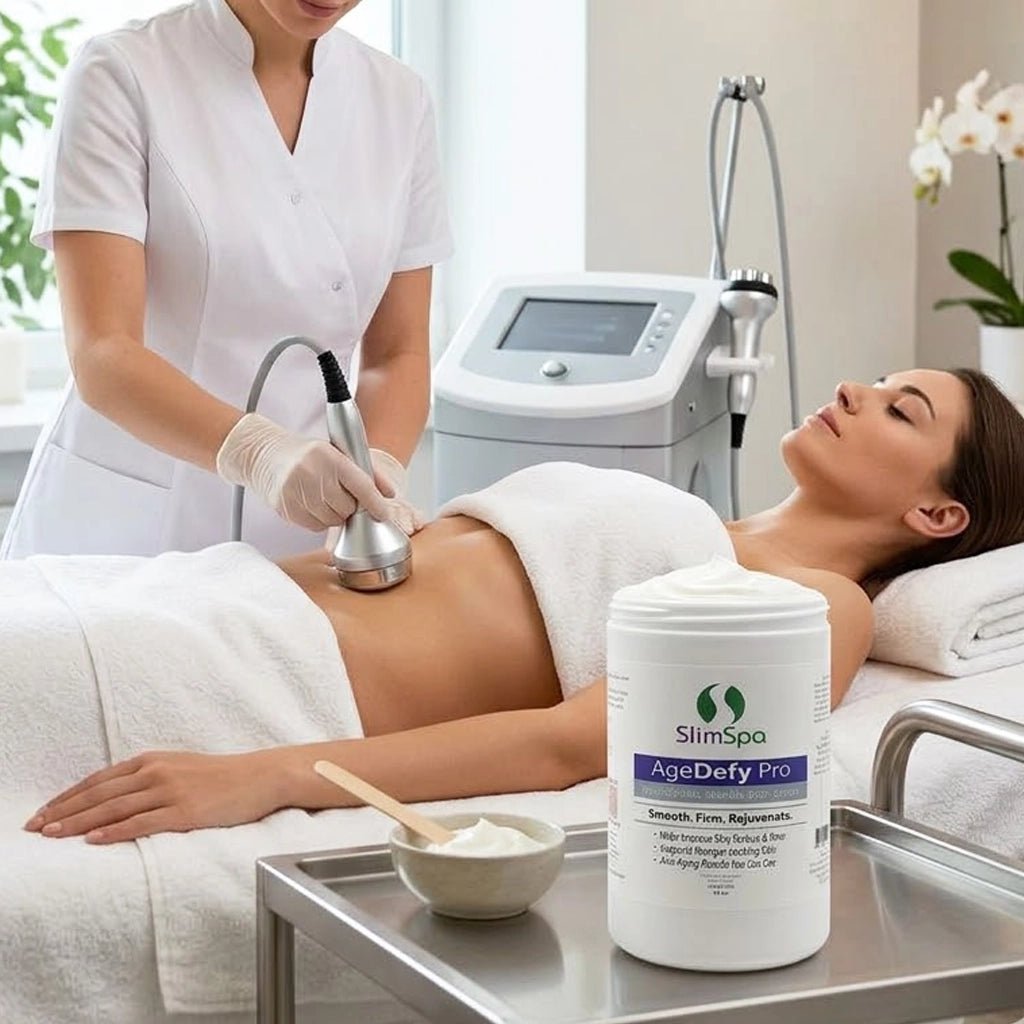 AgeDefy Pro™ Anti - Aging Renewal Cream 32 oz. | Professional Body Treatment - SlimSpaOnline
