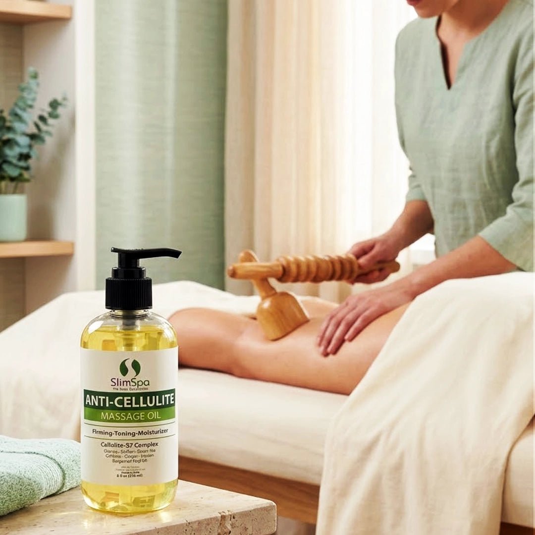 Anti - Cellulite Massage Oil 8oz - SlimSpaOnline