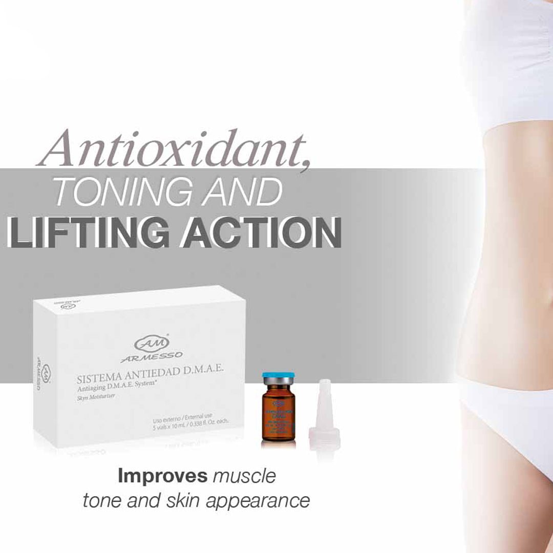 Antiaging D.M.A.E (5 Vials x 10 ml ea) - SlimSpaOnline