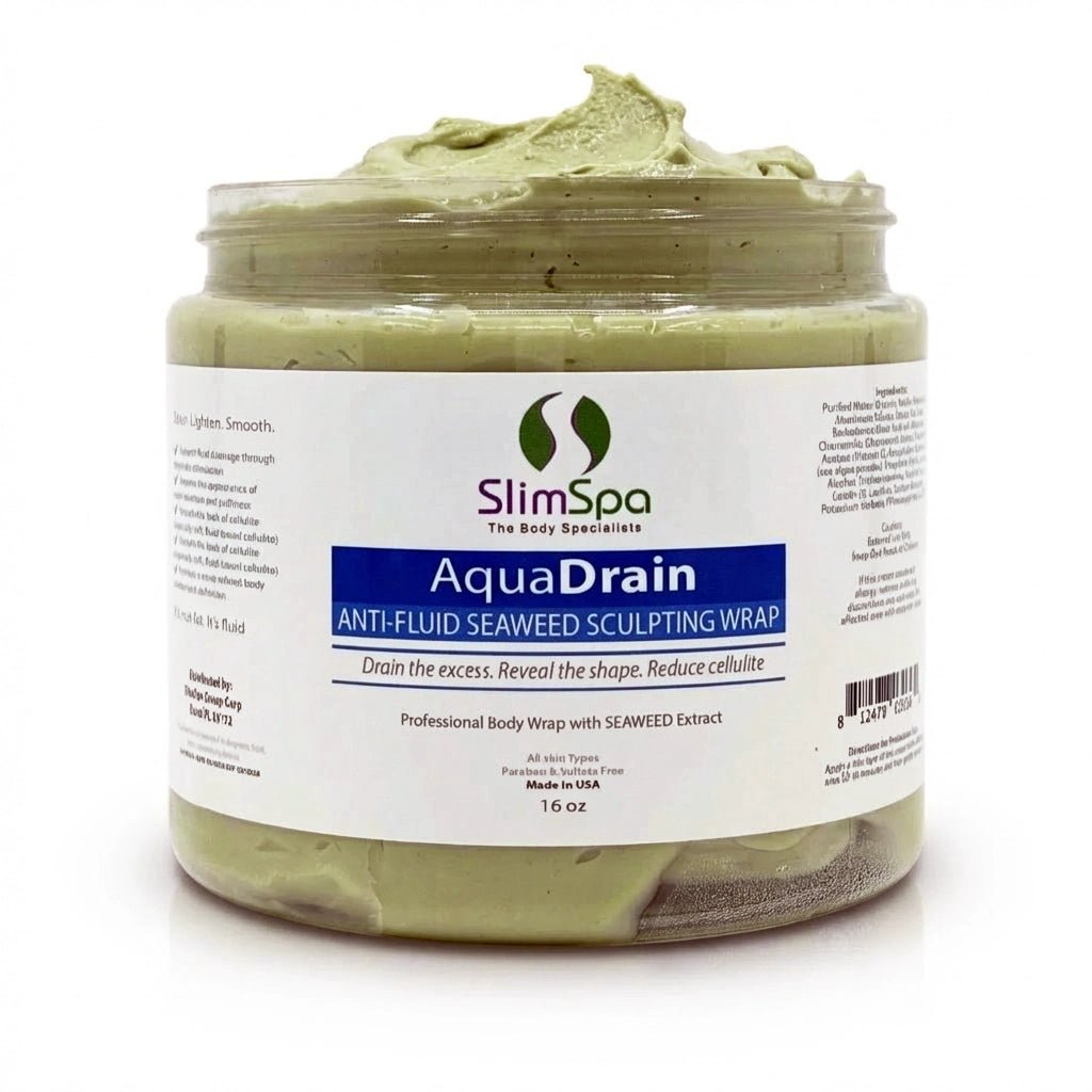 AquaDrain™ Seaweed Body Wrap 16 oz - Fluid Reset Body Treatment - SlimSpaOnline