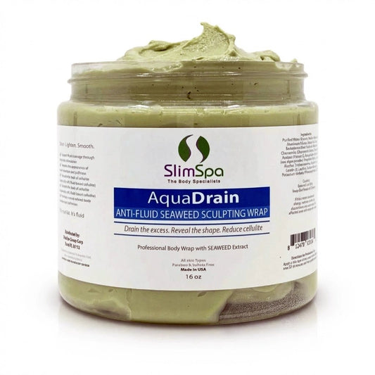 AquaDrain™ Seaweed Body Wrap 16 oz - Fluid Reset Body Treatment - SlimSpaOnline