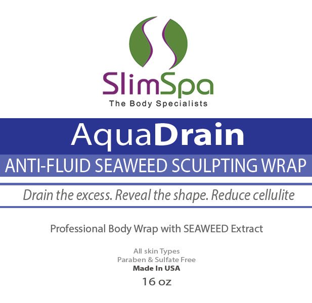 AquaDrain™ Seaweed Body Wrap 16 oz - Fluid Reset Body Treatment - SlimSpaOnline