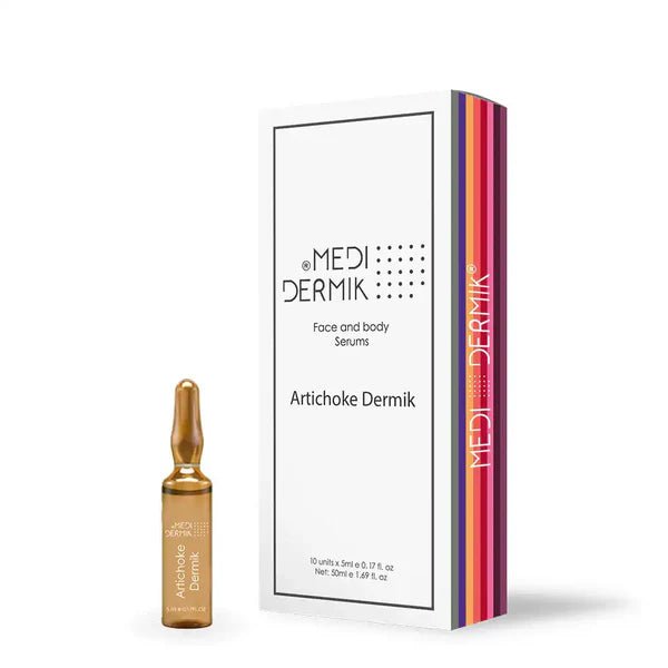 Artichoke Ampoules DERMIK – Professional Detox, Drainage & Body Sculpting Mesotherapy for Estheticians
