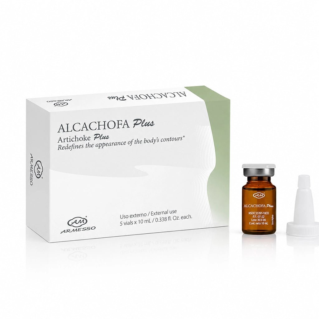 Artichoke Plus Body Contouring Vials – Professional Lipolysis, Drainage & Detox (Artichoke · Caffeine · L-Carnitine, 5x10ml) - SlimSpaOnline