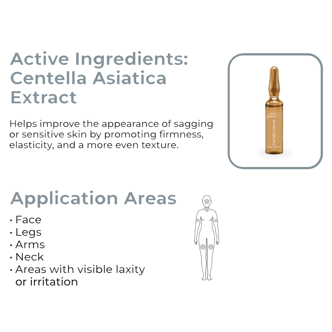 Asian Centella Ampoules (DERMIK) - SlimSpaOnline